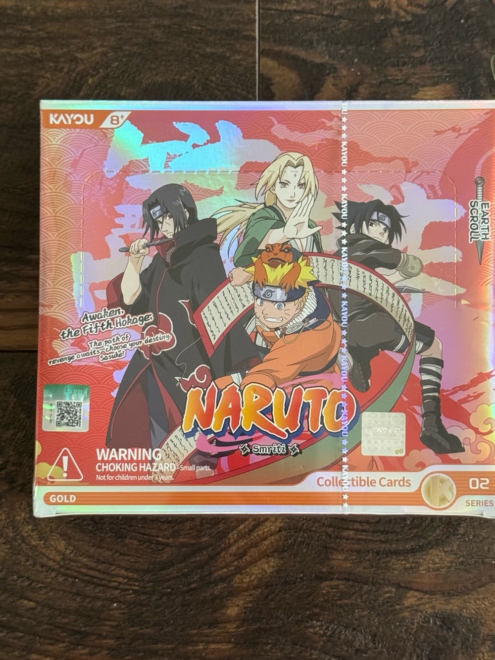 Kayou TCG: Naruto Smriti Earth Scroll Series 2 Booster Box - 20 Packs